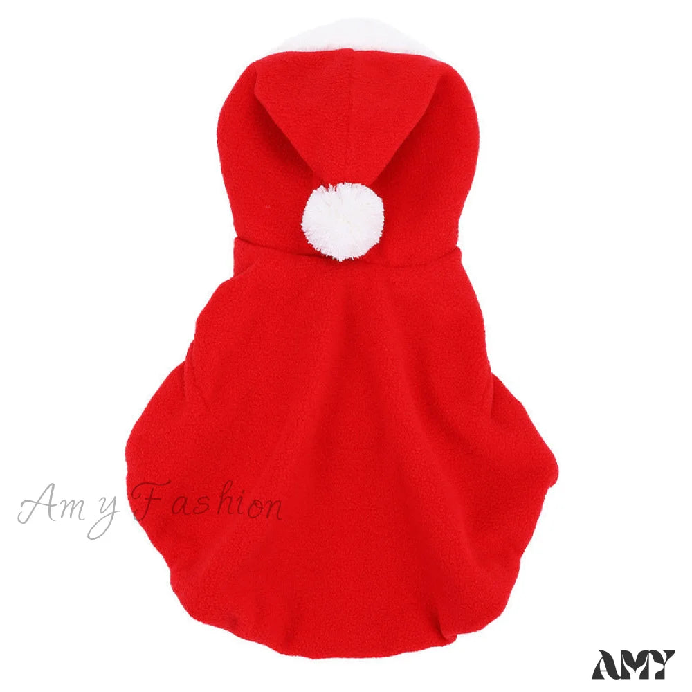 Amy Fashion - Christmas Pet Cat Winter Cloak