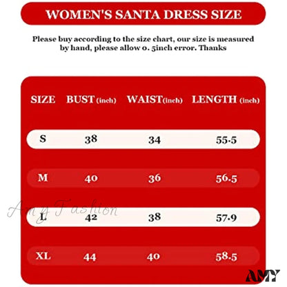 Amy Fashion - Christmas Velvet Hooded Outfit Red Gloves Deluxe Classic Costume