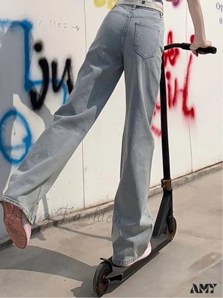 Amy Fashion - Clothes For Teenagers Y2K Aesthetic Clothing Women’s Slacks Vintage Harajuku Autumn