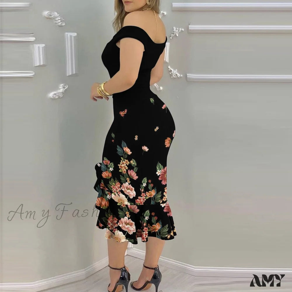 Amy Fashion - Cocktail Party Night Club Sexy Slim Long Dress