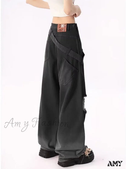 Amy Fashion - Dopamine Leisure Network Red Fried Street Age Reducing Gradient Spring And Autumn