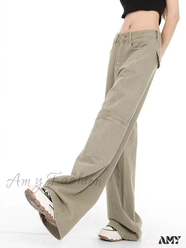 Amy Fashion - Genuine Fashionable Relaxed Slim Versatile Spring And Autumn Women’s Jean