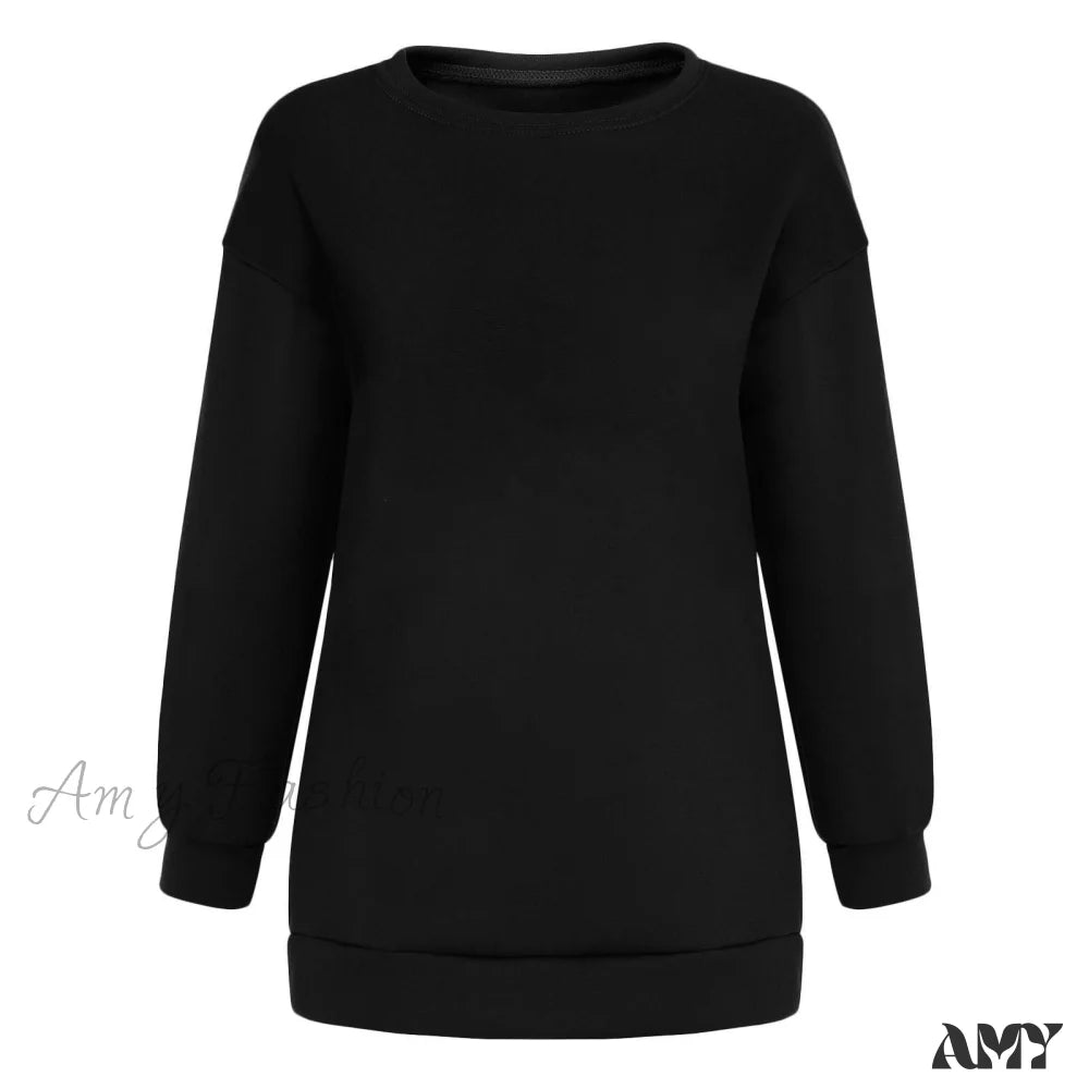 Amy Fashion - Gothic Skeleton Print Hoody Pullover