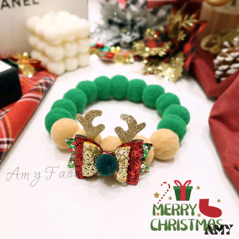 Amy Fashion - Handmade Cat Dog Neckband Collar Pet Jewelry