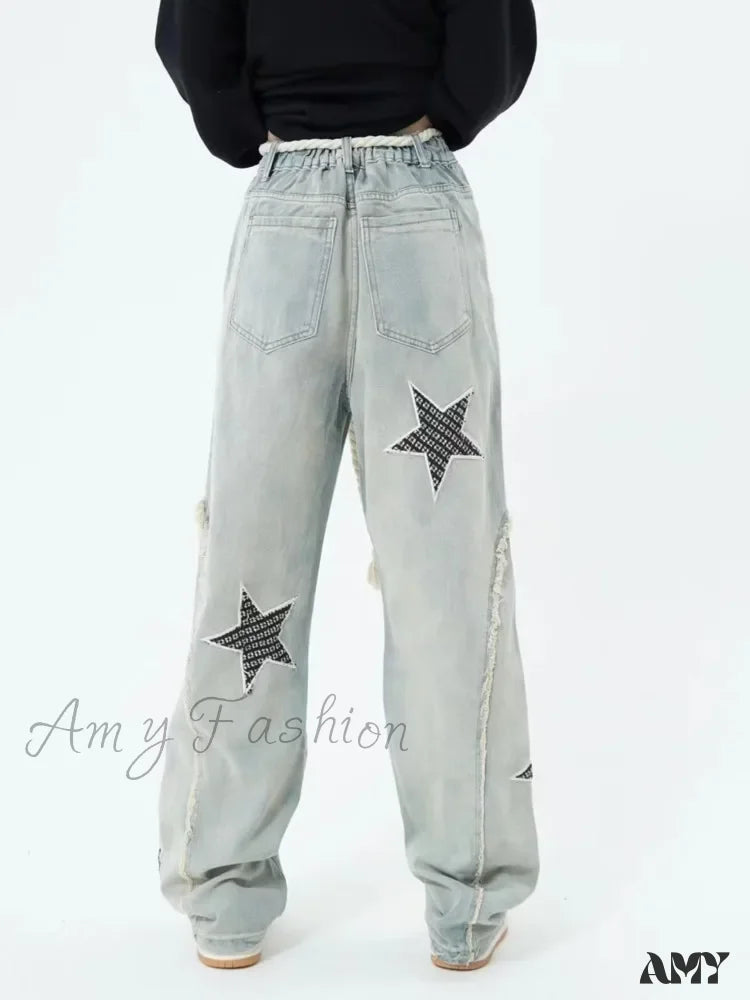 Amy Fashion - High Street Trendy Slimming Micro Flared Yellow Mud Color Zippered Straight Leg Jean