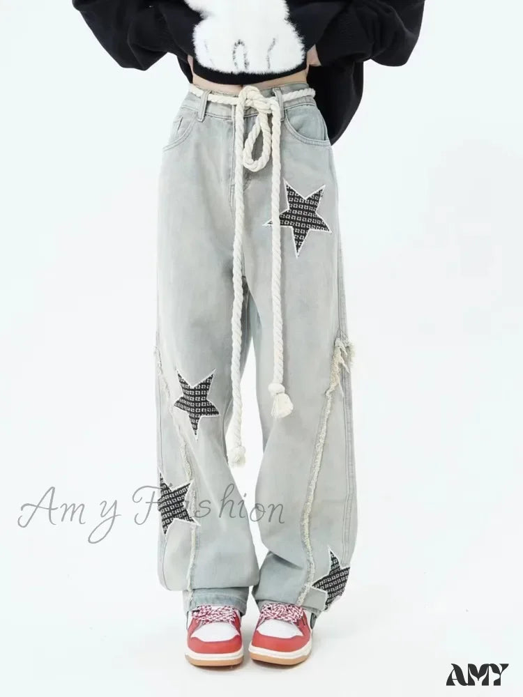 Amy Fashion - High Street Trendy Slimming Micro Flared Yellow Mud Color Zippered Straight Leg Jean