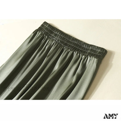 Amy Fashion - High Waist Casual Trousers