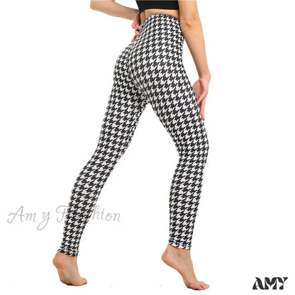 Amy Fashion - High Waist Leggings Pants