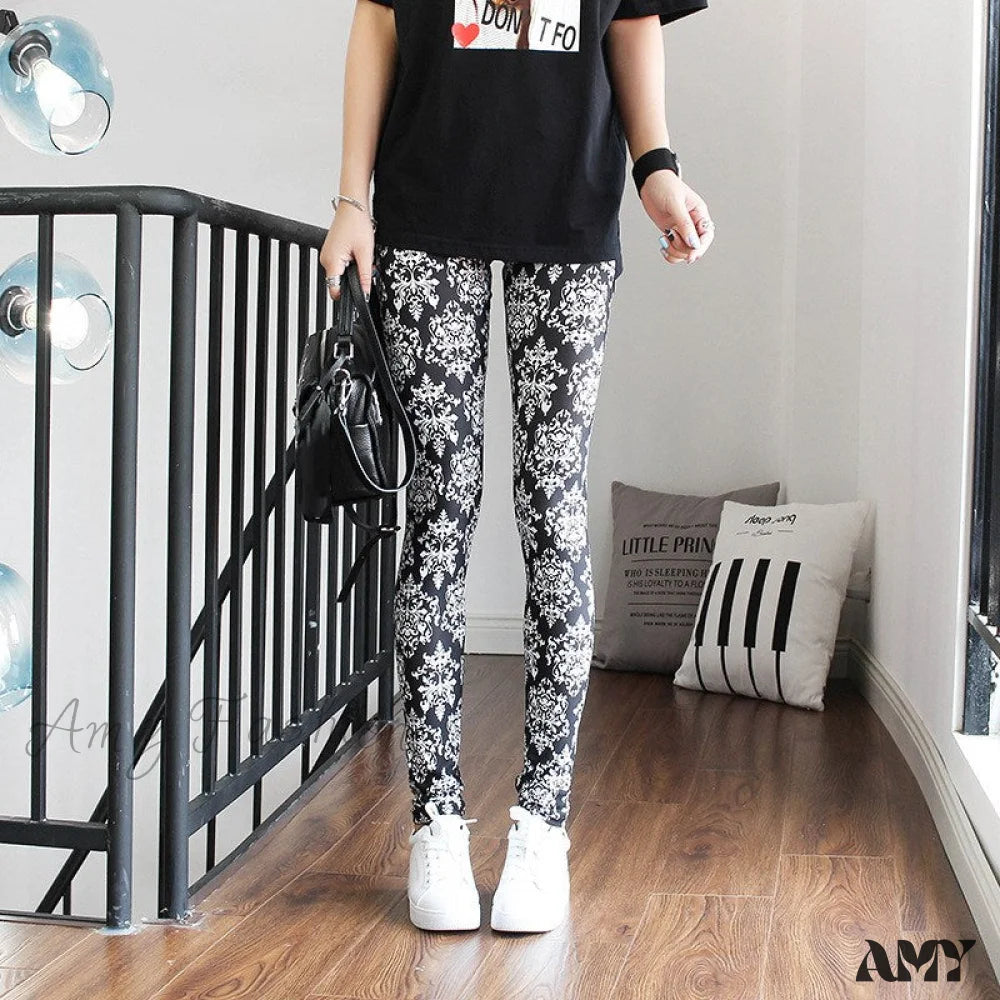 Amy Fashion - High Waist Leggings Pants