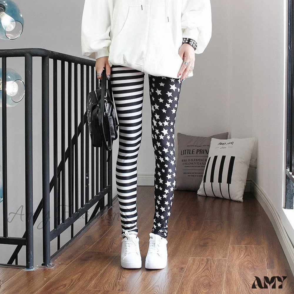 Amy Fashion - High Waist Leggings Pants