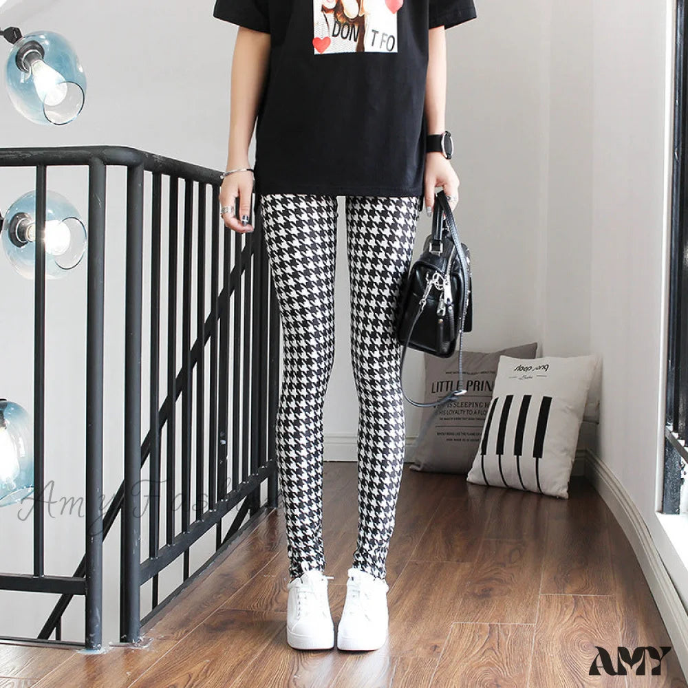 Amy Fashion - High Waist Leggings Pants