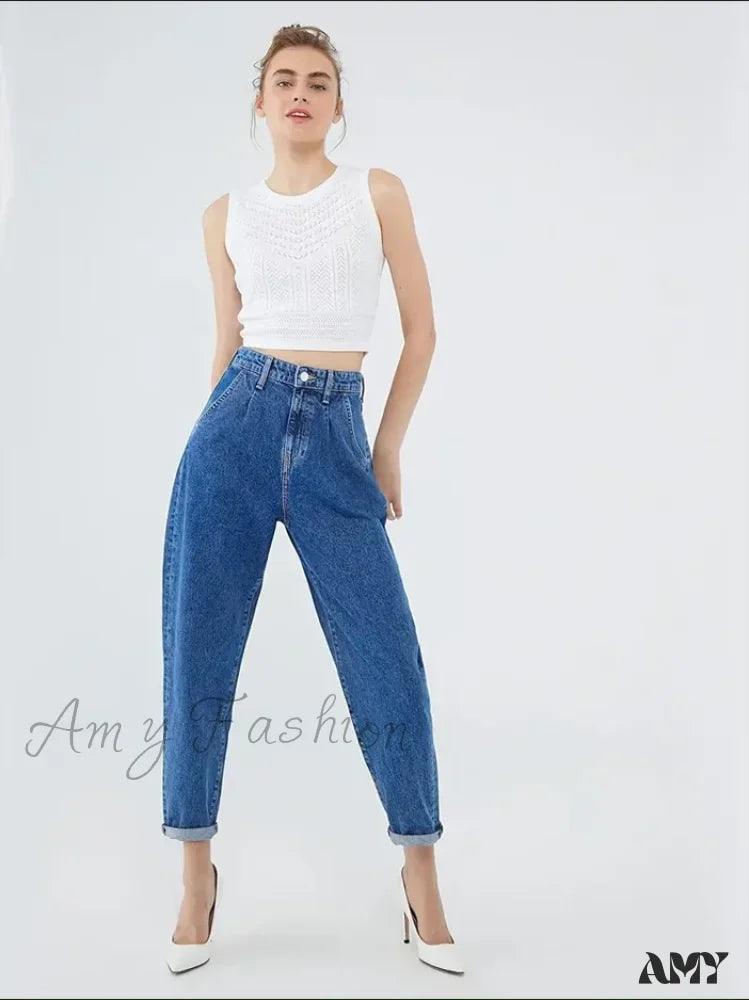 Amy Fashion - High Waist Straight