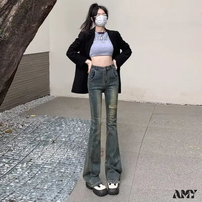 Amy Fashion - Minimalist New Style Fashionable Harajuku Women’s Trend Jean