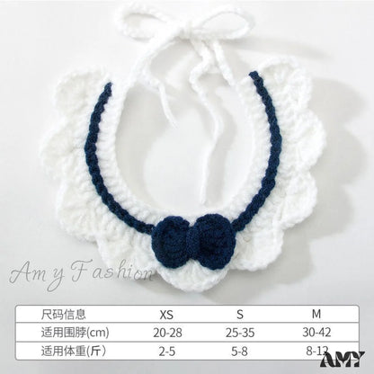 Amy Fashion - New Year Pet Cat Handwoven Bell Necklace