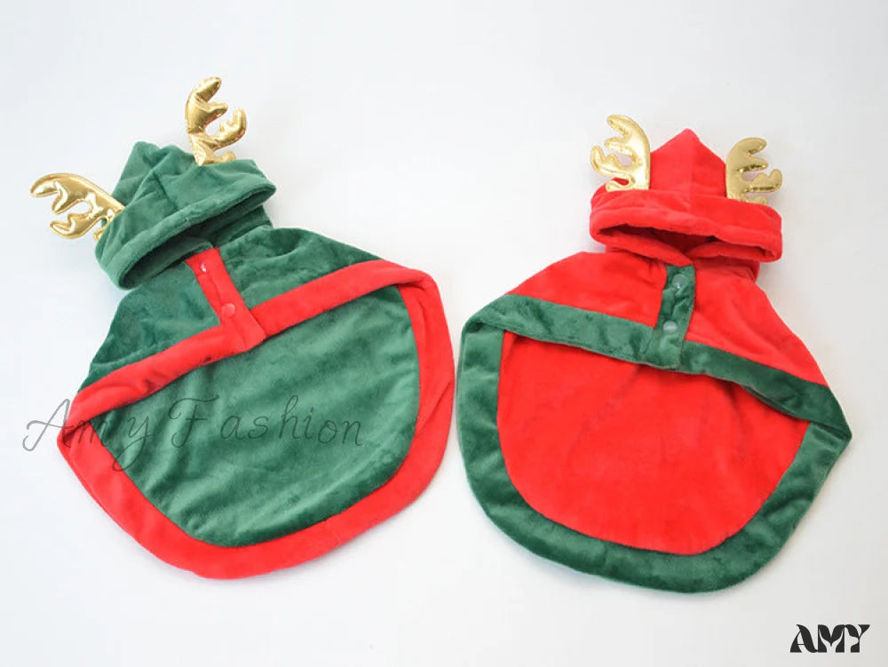 Amy Fashion - Pet Cat Dog Christmas Cloak