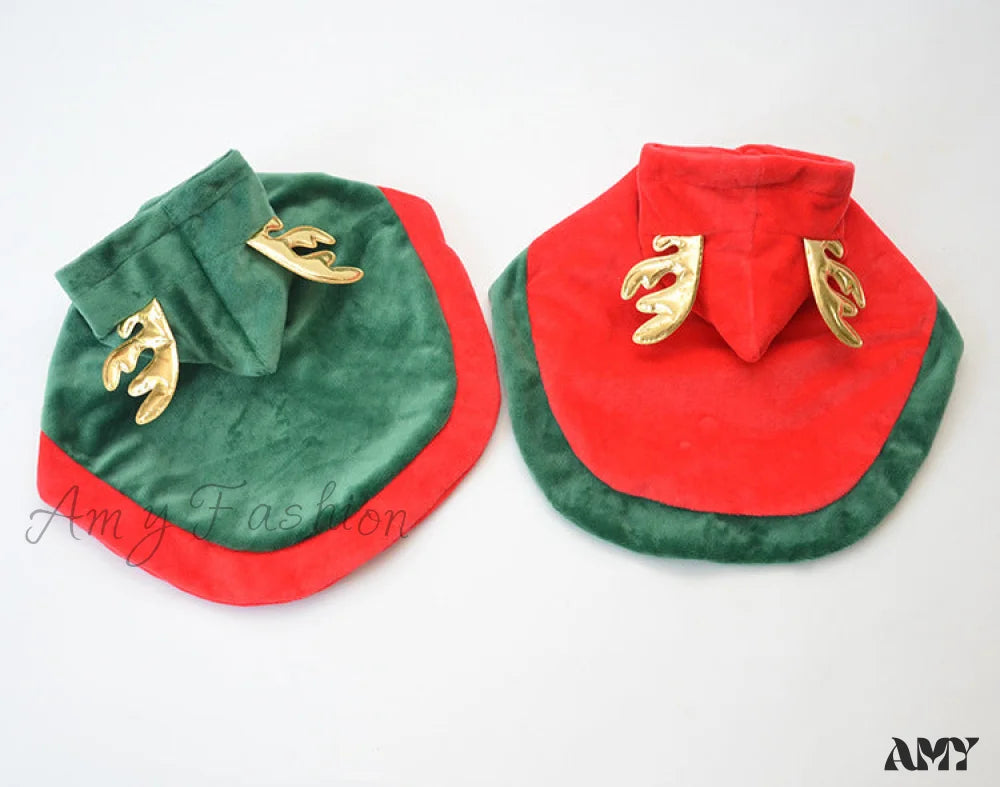 Amy Fashion - Pet Cat Dog Christmas Cloak