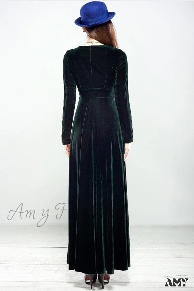 Amy Fashion - Plus Size 4Xl 5Xl Women Winter Dress