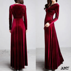 Amy Fashion - Plus Size 4Xl 5Xl Women Winter Dress