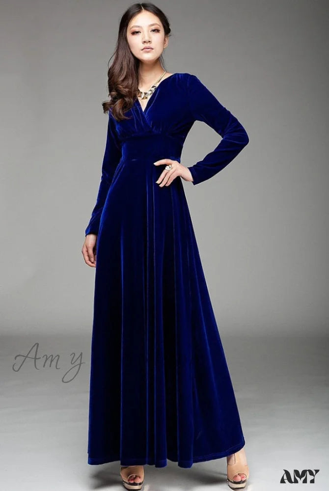 Amy Fashion - Plus Size 4Xl 5Xl Women Winter Dress 4 / S