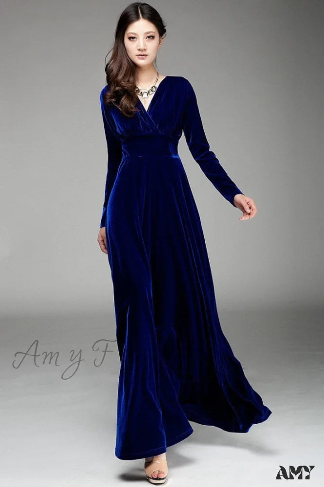 Amy Fashion - Plus Size 4Xl 5Xl Women Winter Dress