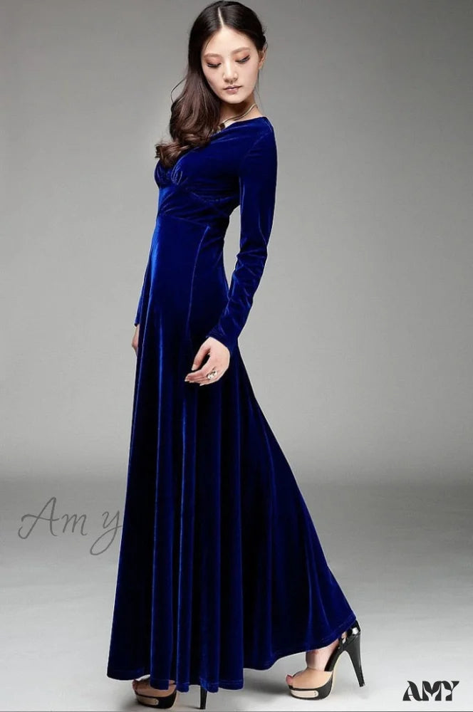 Amy Fashion - Plus Size 4Xl 5Xl Women Winter Dress