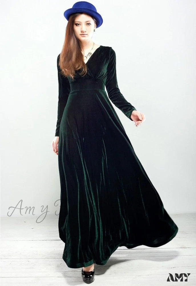 Amy Fashion - Plus Size 4Xl 5Xl Women Winter Dress