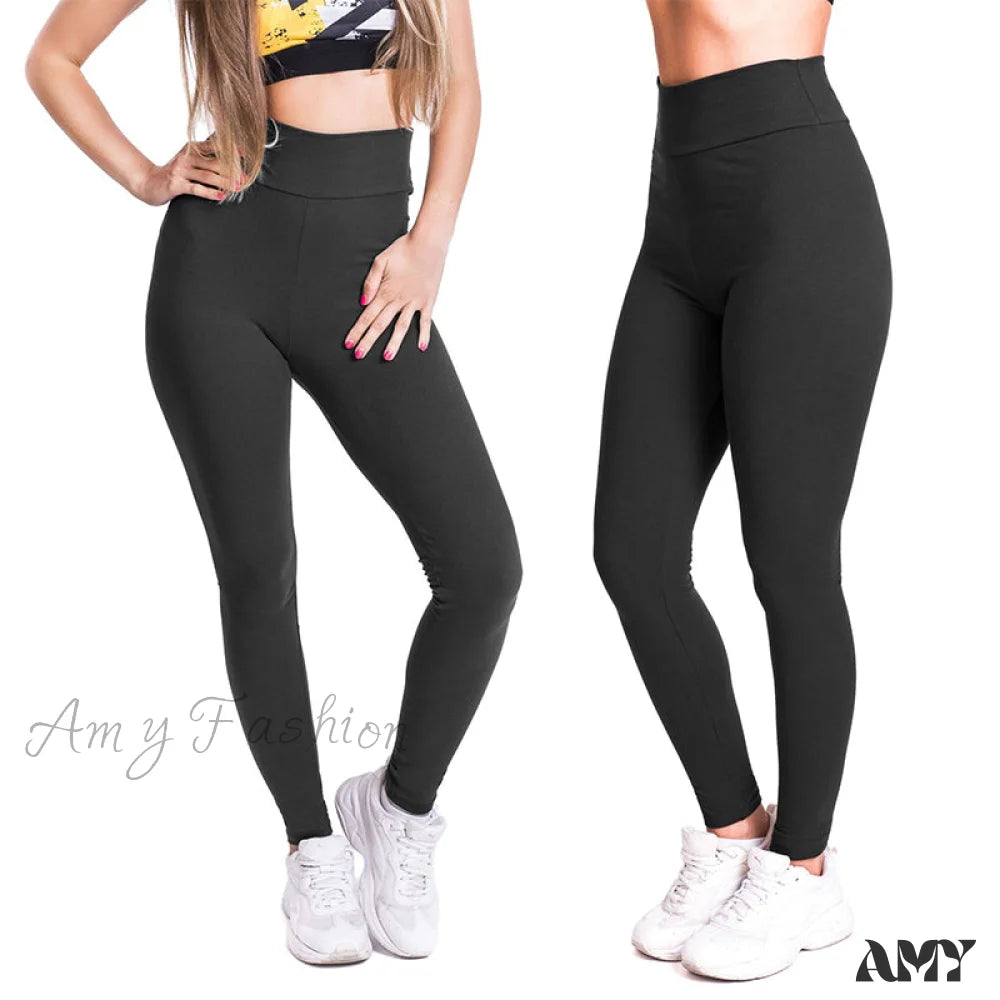 Amy Fashion - Plus Size Shapewear Sport Pants