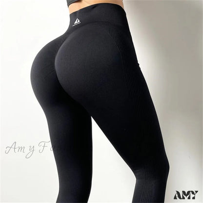 Amy Fashion - Push Up Seamless Leggings