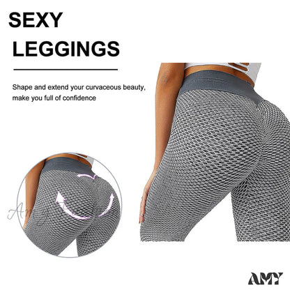 Amy Fashion - Push Up Woman Tights Workout Leggings