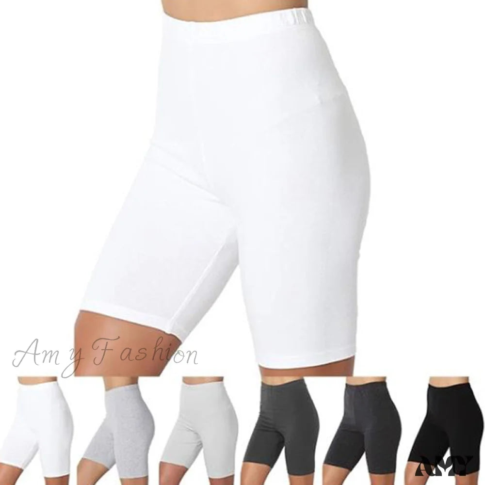 Amy Fashion - Slim High Waist Leggings