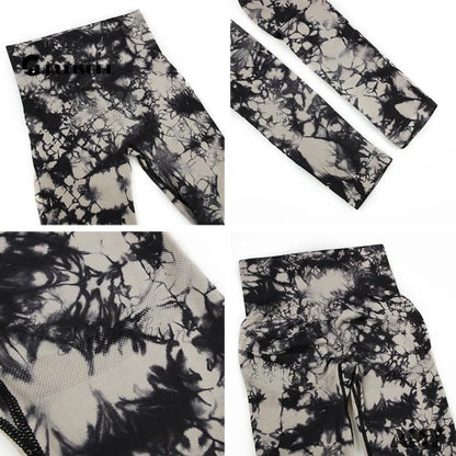 Amy Fashion - Tie Dye Sport Leggings