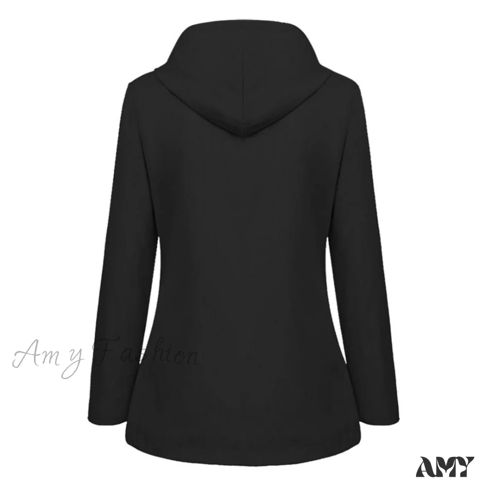 Amy Fashion - Windproof Waterproof Hooded Jacket