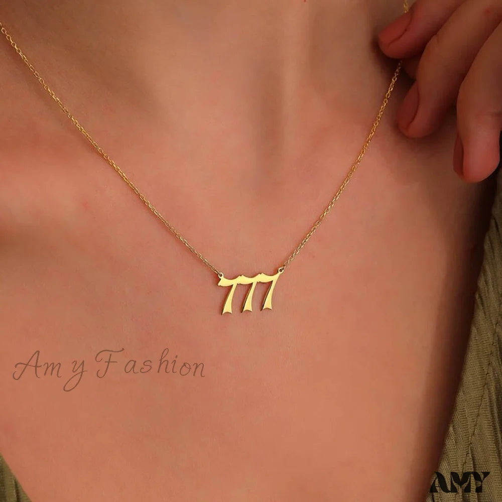 Angel Number Necklaces