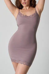 Spaghetti Strap High Stretch Slim Bodycon Dress