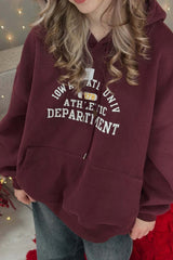 Christmas Vibe Maillard Tone Lazy Hoodie