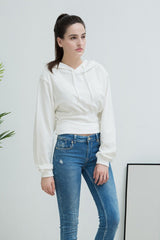 High Waist Loose Fit Hoodie