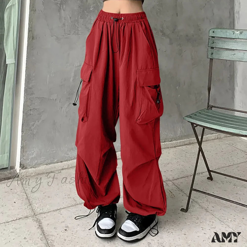 Baggy Wide Leg Korean Oversize Sweat Streetwear Pants