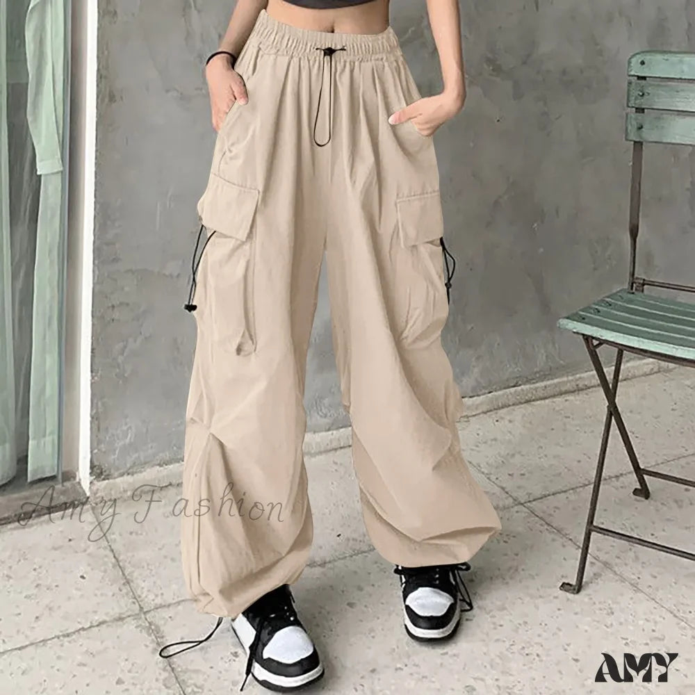 Baggy Wide Leg Korean Oversize Sweat Streetwear Pants