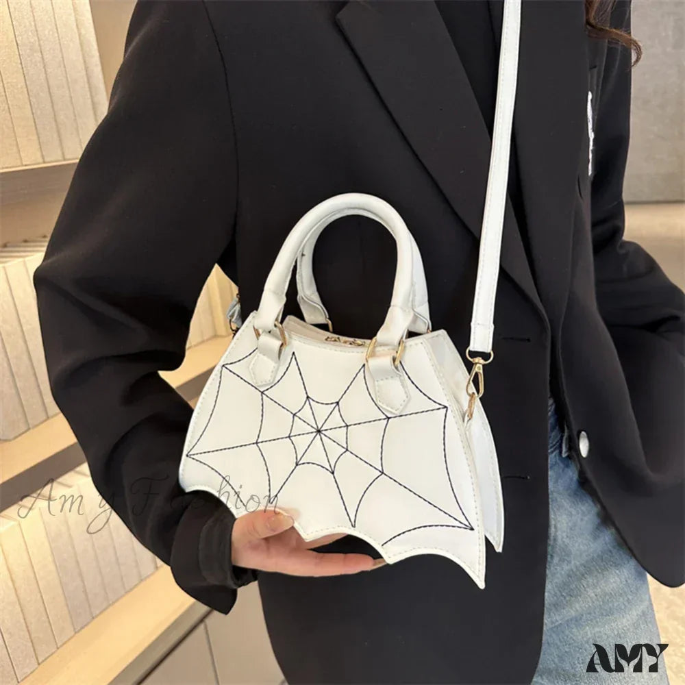 Bat Novelty Wingcreative Bag Women’s Crossbody Fashion Pu Leather Halloween