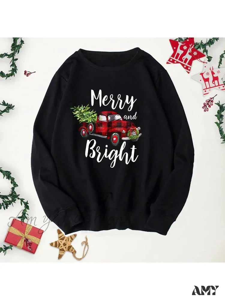 Buffalo Plaid Trees Christmas Hoodie