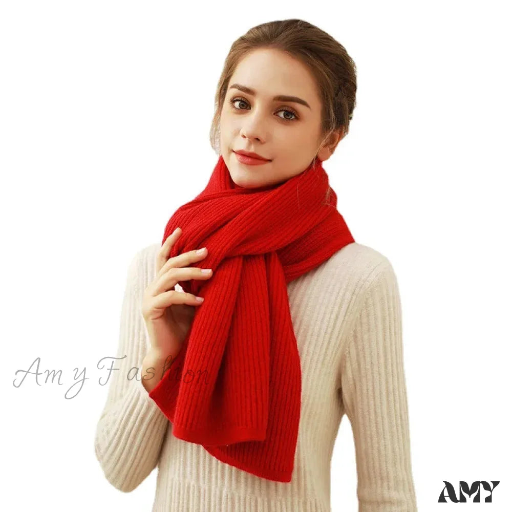 Cashmere Scarf For Women - Thick And Warm Winter