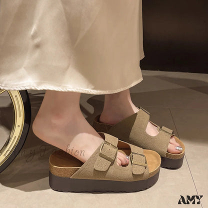 Casual British Platform Sandals Summer Fashion Shoes