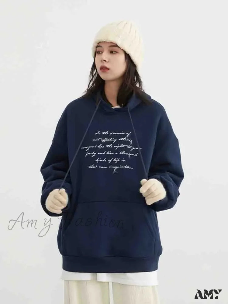 Casual Loose Trendy Comfortable Chic Warm Soft Elegant Cozy Hoodies