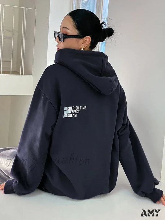 Casual Oversize Comfortable Warm Trendy Stylish Soft Cozy Hoodies Multi / S