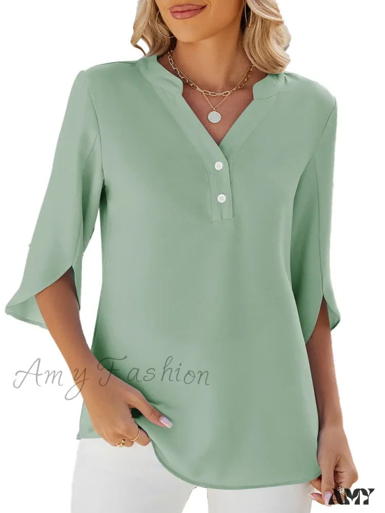 Casual Striped Loose Fashion Summer Vintage Oversized Elegant Female Top Blouses Bk063-3 / S