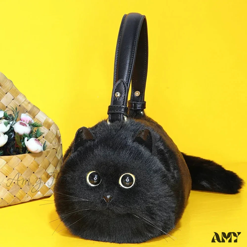 Cat Black Bag Fashion Women’s Crossbody Luxury High Mini Charming Quality Big