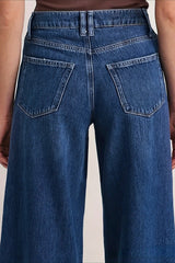 Stretch Bootcut Wide Leg Casual Jeans