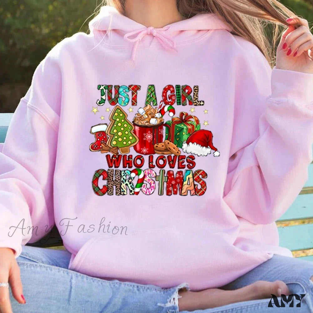 Christmas Holiday Lover Gift Hoodie Pink / S