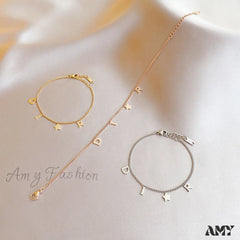 Creative Letter Pendant Bracelet