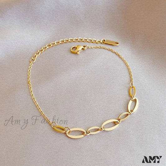 Custom Unique Design Simple Chain Bracelet